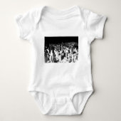 Black & White New York Romper (Voorkant)