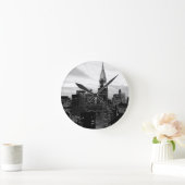 Black & White New York Ronde Klok (Huis)