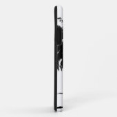 Black White Palm Trees Silhouette Case-Mate iPhone Case (Achterkant/rechts)