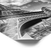 Black & White Paris Foto Afdruk (Hoek)