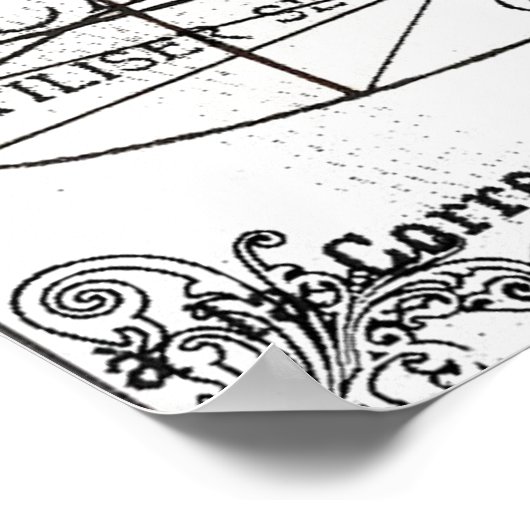 Black White Paris Mode Mannequin Poster (Hoek)