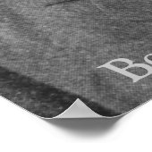 Black & White Photo Booker T. Washington Poster (Hoek)