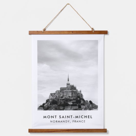 Black & White Photography France Wall Hangend Wandkleed (Voorkant)