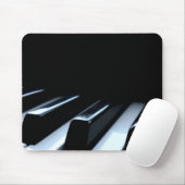 Black & White Piano Keys Muismat (Met muis)