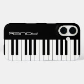 Black & White Piano Keys | Muziekgeschenken Case-Mate iPhone Case (Achterkant (horizontaal))