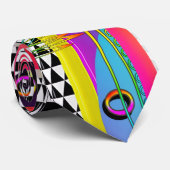 Black White Piano Keys  Stropdas (Opgerold)