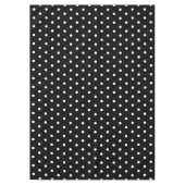 Black White Polka Dots Tafelkleed (Voorkant)