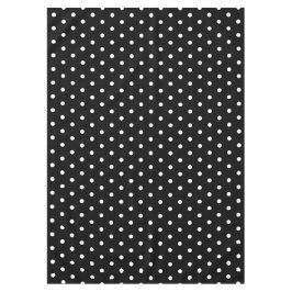 Black White Polka Dots Tafelkleed
