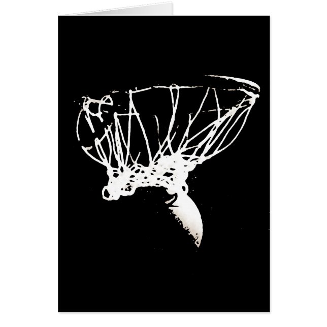 Black White Pop Art Basketball (Voorkant)