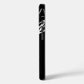 Black White Pop Art Basketball Case-Mate iPhone Case (Achterkant / Links)