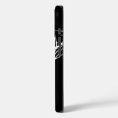 Black White Pop Art Basketball Case-Mate iPhone Case (Achterkant / Links)