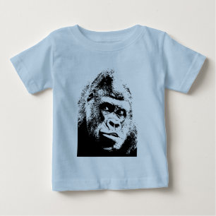 Black White Pop Art Gorilla