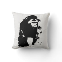 Black White Pop Art Gorilla
