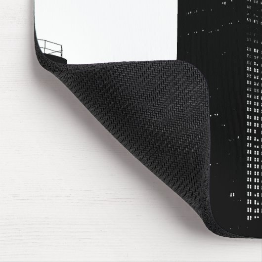 Black & White Pop Art New York Muismat (Hoek)