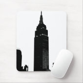 Black & White Pop Art New York Muismat (Met muis)
