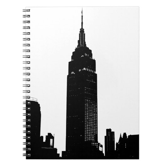 Black & White Pop Art New York Notitieboek (Voorkant)