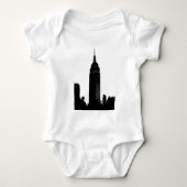 Black & White Pop Art New York Romper (Voorkant)