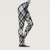 Black White Pset Women's Leggings (Rechts)