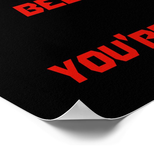 Black White Red Pop Art Basketball Poster (Hoek)