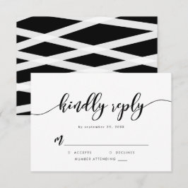 Black & White Relax Script Vriendelijk Antwoord