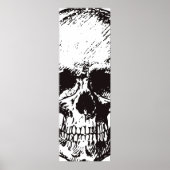 Black White Retro  Comic Style Fantasy Art Poster (Voorkant)