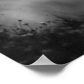 Black White Running Horse Freedom Poster (Hoek)