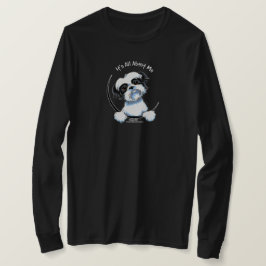 Black/White Shih Tzu IAAM T-shirt