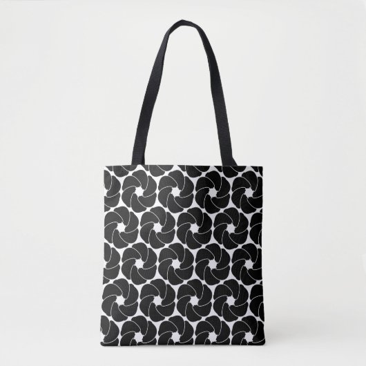 Black White Siam Tote Bag (Voorkant)