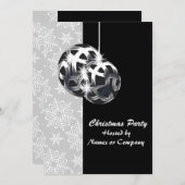 Black white Silmas themafag Kaart (Voorkant / Achterkant)