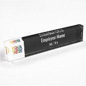 Black White Simple Business Logo Naambordje