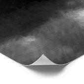 Black White Statue of Liberty New York City Poster (Hoek)