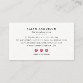 Black & White Stripe Beauty Loyalty (Achterkant)