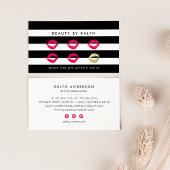 Black & White Stripe Beauty Loyalty