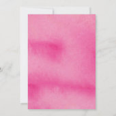 Black White Stripe Bloemen Bruids Douche Uitnodigi Kaart (Achterkant)