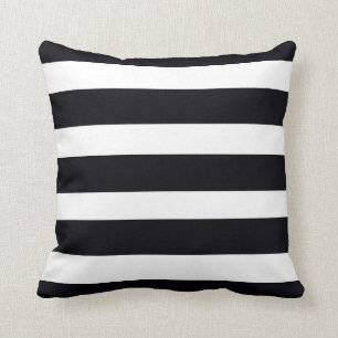 Black & White Stripe Sierkussen - van RJFxx.