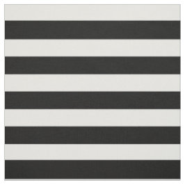 Black White Striped Modern Wedding Party Stof