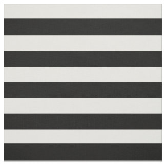 Black White Striped Modern Wedding Party Stof