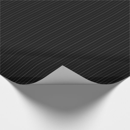 Black-White Stripes-3-GIFT WRAPPING PAPER Cadeaupapier (Hoek)