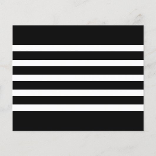 Black White Stripes 3 Photo Graduation Invitations (Achterkant)