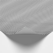 Black-White Stripes-5-GIFT WRAPPING PAPER Cadeaupapier (Hoek)