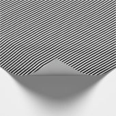 Black-White Stripes-9-GIFT WRAPPING PAPER Cadeaupapier (Hoek)