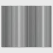 Black-White Stripes-9-GIFT WRAPPING PAPER Cadeaupapier (Vlak)