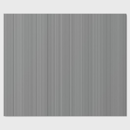 Black-White Stripes-9-GIFT WRAPPING PAPER Cadeaupapier (Vlak)