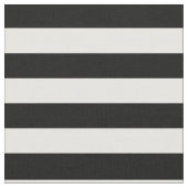 Black White Stripes Modern Pattern Chic Trendy Stof (Close Up)