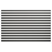 Black White Stripes Modern Pattern Chic Trendy Stof (Fat Quarter)