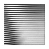 Black White Stripes Ombre Pattern Abstract Decor Tegeltje (Voorkant)