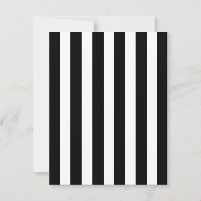 Black White Stripes Pattern Straight Lines Zebra (Voorkant)