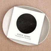 Black White Stud Earning Display Vierkante Visitekaartje