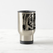 Black White Sumatran Borneo Tiger Eye Artwork Reisbeker (Center)