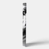 Black White Tiger Art Foto Case-Mate iPhone Case (Achterkant / Rechts)